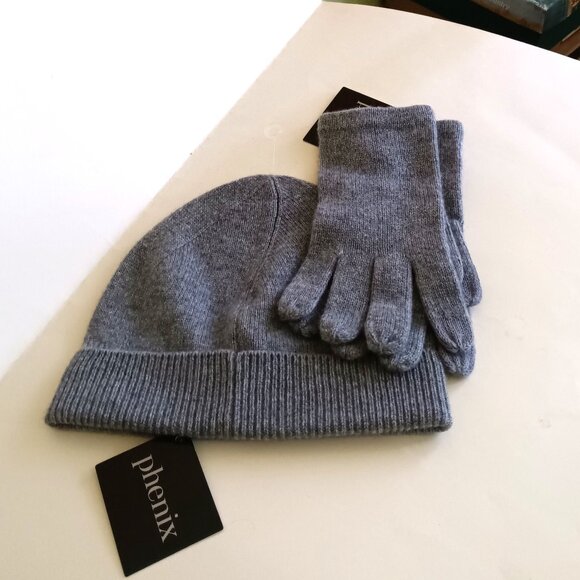 Hat & Gloves. 100% Cashmere. - Picture 1 of 1